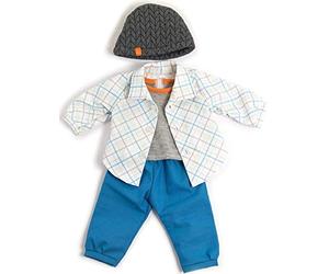 Miniland Ensemble mi-Saison Bleu Robe pour poupées de 40 cm, Couleur, 38-40 cm 31559