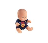 Miniland - Poupée FC Barcelona 21 cm avec Tenue Officielle Blaugrana - Poupée de Football Barça Articulée et de Collection - Licence Officielle (Caucasienne)
