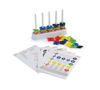 Miniland Abaque Formes et Couleurs Assortis 100 pièces