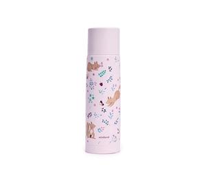 Miniland Gourde Isotherme Pour Enfant, Capacité de 500ml en Acier Inoxydable, Conserve Température +12 Heures, Boissons Chaudes que Froides, Bouchon Hermétique et un Système Anti-Gouttes | Squirrel