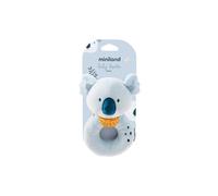 Miniland - Hochet pour bébé : doux, léger et stimulant, idéal pour les premières découvertes sensorielles dès la naissance (koala)
