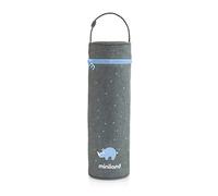 Miniland - Housse isotherme pour thermos et biberons 500 ml, sac thermique avec poignée pour un transport facile | Azure