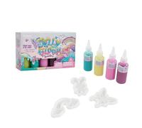 Miniland Jelly Gloop - Kit créatif pour créer des figurines en gel phosphorescentes, jeu sensoriel avec de l'eau et des couleurs, kit de bricolage pour enfants à partir de 6 ans | Wonderland