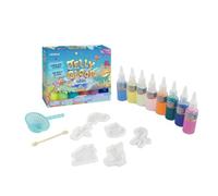 Miniland Jelly Gloop Universe - Kit créatif de figurines en gel, dès 6 ans | Crée des figurines en gel phosphorescentes sur le thème de l’espace, une activité créative et sensorielle dès 6 ans