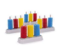 Miniland Jeu de 4 Petites Perles pour Travailler Le tri, la sériation et Les mathématiques de Base