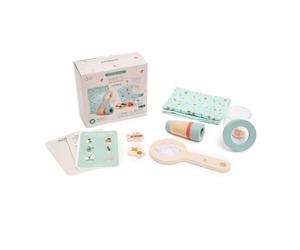Miniland Kit d'Exploration des Insectes Enfant - Jeu Éducatif avec Épuisette, Boîte d'Observation, Monoculaire, Insectes, Carnets et Sac, Kit Explorateur Nature, Dès 3 Ans