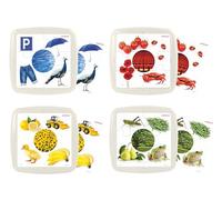 Miniland Lot de 4 Puzzles sur Les Couleurs à partir de 2 Ans.