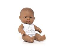 Miniland Miniland31127 Poupée bébé garçon hispanique 21 cm 31127 Multicolore
