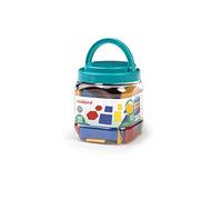 Miniland- Bocal Logical Blocs 95044, Miniland95044, Multicolore, Moyen