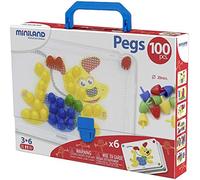 Miniland Pions Primary 20 mm 100 unités Multicolore Enfants