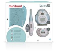 MINILAND - Pack de 3 thermomètres bébé - Thermokit azure