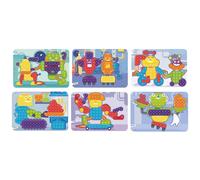 Miniland Paquet De Piquets Bight 15 Mm 6 Unités