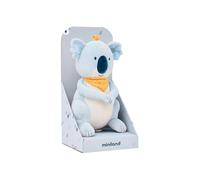 Miniland - Peluche Bébé Extra Doux : Premier Doudou avec Design Koala, Convient Dès la Naissance et Lavable