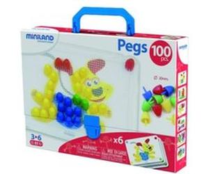 Miniland PIQUETS 20MM Multicolore G