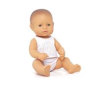 Miniland Poupée 12 5/8'' Caucasian Boy (boîte) - Fabriquée en Espagne, anatomiquement correcte, qualité, Inclusion