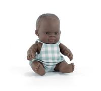 Miniland Poupée bébé africaine 21 cm Vert
