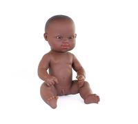 Miniland Poupée Bébé Africaine 32 Cm