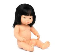 Miniland Poupée Bébé Asiatique Trisomique 38 Cm