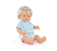 Miniland Poupée My Friends & Me Blonde caucasienne 38 cm