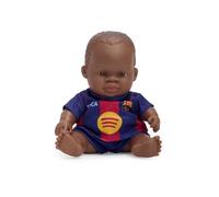 Miniland Poupée FC Barcelone 21 cm Cuir foncé n° 10 Équipe Officielle