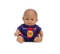 Miniland Poupée FC Barcelone 21 cm en Cuir Moyen nº9 équipe Officielle