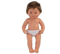 Miniland Poupon Garçon Européen Avec Syndrome De Down 38 Cm