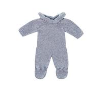 Miniland Knitted 32 Cm Sleepsuit Gris Enfants