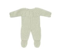 Miniland Pyjama Vert en Tricot pour poupée de 40 cm, fabriqué en Espagne avec Textile recyclé Miniland Dolls.