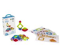 Miniland - Pyramides translucides. Kit de Construction adapté aux Tables Lumineuses.