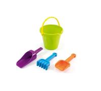 MINILAND Seau avec pelles - Enfant - Plastique - 19 cm