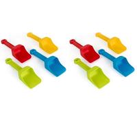 Miniland - Set de 4 Pelles Jouet pour Enfants | Pelles Résistantes pour Sable et Neige | Jouets de Plage et d'Extérieur, Amusement en Plein Air (Lot de 2)