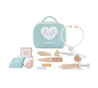 Miniland Set de médecin en Bois pour poupées