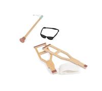 Miniland Set inclusif pour poupées, Accessoires éducatifs pour Travailler la diversité Fonctionnelle, l’empathie, l’Inclusion et l’éducation aux valeurs