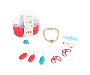 Miniland - Set Médical Jouet pour Enfants | Mallette de Médecin avec 8 Pièces | Jeu de Docteur pour Enfants avec Accessoires, Jouet Éducatif et Symbolique