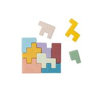 Miniland - Soft Animal Blocks : Puzzle éducatif et sensoriel pour bébés, avec des Blocs Animaux Souples, Texture et Son, à partir de 18 Mois