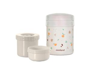 Miniland Thermetic Valencia 745ml. Thermos pour aliments solides, avec une double couche d'acier et des intérieurs hermétiques