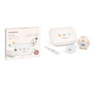 Miniland Kit thermomètres pour bébé Valencia Thermokit – 3 thermomètres, étui pratique – Clair