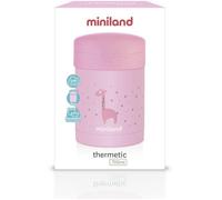 Miniland - Thermos Pour Purees Et Aliments Solides Avec Hermetiques. Thermetic Rose Rose