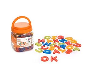Miniland - Translucent Uppercase Letters Lettres majuscules translucides pour Table Lumière, Multicolore (1)