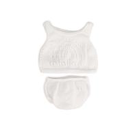 Miniland Vêtements de poupée pour poupées de 27,9 cm, 30,5 cm, 33 cm, ensemble de sous-vêtements, sous-vêtements, vêtements de poupée 2 pièces, convient aux filles américaines, Corolle Calin, La Baby,