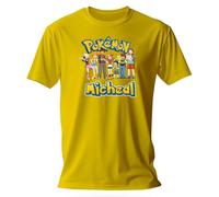 MiniLooK T-Shirt Pokémon personnalisé avec nom personnalisé Team Sacha et Pikachu - T-Shirt Pokémon PokeTeam