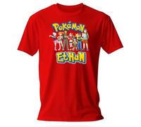MiniLooK T-Shirt Pokémon personnalisé avec nom personnalisé Team Sacha et Pikachu - T-Shirt Pokémon PokeTeam
