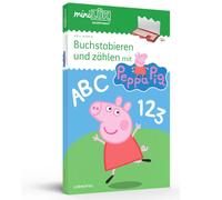 Minilük. Kindergarten/Vorschule Set Buchstabieren Und Zählen Mit Peppa Pig