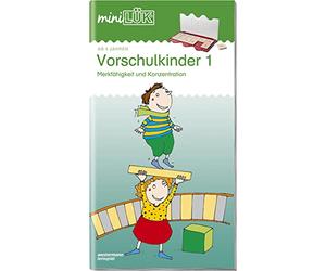 miniLÜK. Vorschulkinder 1: für Kinder von 4 - 6 Jahren. Kindergarten/Vorschule