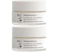 MINIMA[LISTE] LA CRÈME AUX SUPER INGRÉDIENTS Crème Pour La Peau 2x50 ml