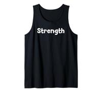 Minimal Faith Word Design Simple Powerful Expression Tees Débardeur