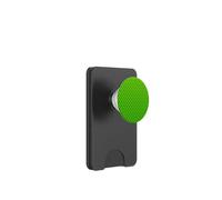 Minimal Green Lattice Pattern | Geometric Neutral Design PopSockets PopWallet pour MagSafe