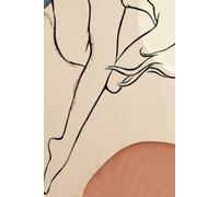 Minimal Line Art Figure Notebook: Aesthetic Abstract Woman Sketch Journal with Blank Pages for Writing, Drawing, Ideas & Creative Expression | 6×9 Notebook