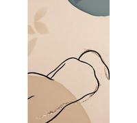 Minimal Line Art Figure Notebook: Aesthetic Abstract Woman Sketch Journal with Blank Pages for Writing, Drawing, Ideas & Creative Expression | 6×9 Notebook