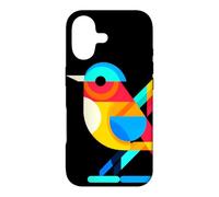 Minimalisme géométrique Illustration Moderne Oiseau moqueur Coque pour iPhone 17